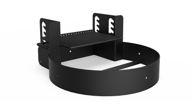 Adjustable Grate Fire Ring For Parks