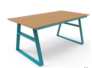Sentek Vibe Table Vibe 6' Recycled Plastic Rectangular Table