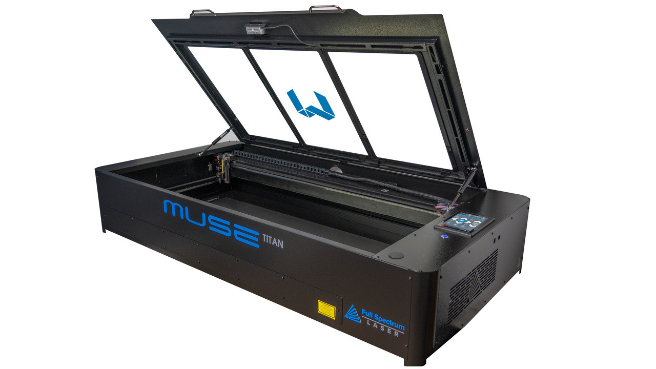 Muse Titan v3 48x24 CO2 Laser with AI 3D Camera