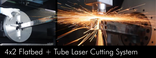 4x2 + Tube Cutter | a new fiber metal cutting laser from Full Spectrum Laser