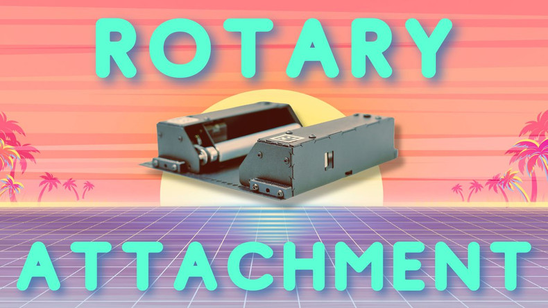 Rotary Attachment For Laser Engraving