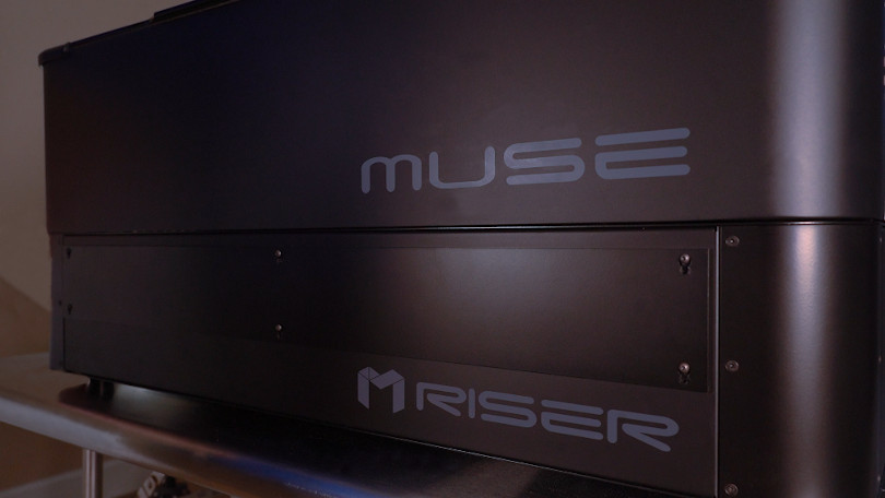 FSL Muse 3D Autofocus 40W Laser Cutter and Engraver + Coolbox