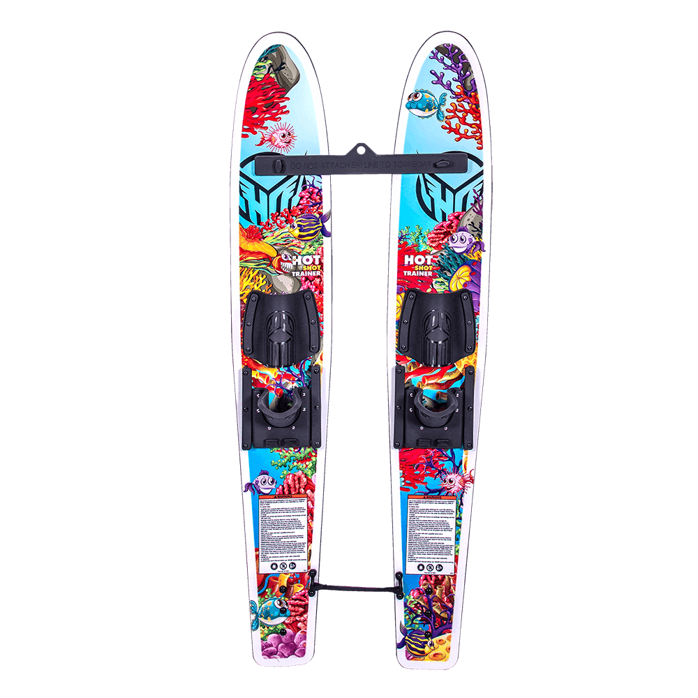 HO Hot Shot Trainer Skis with Bar/Rope 