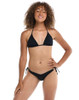 Eidon Solid Leah Tie Side Bikini Bottom