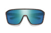 Smith Boomtown Sunglasses -Matte Tortoise/ChromaPop Polarized Opal Mirror