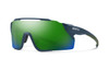 Smith Attack MAG MTB Sunglasses - Matte Stone/ChromaPop Green Mirror