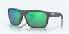 Costa Pargo Sunglasses -Dark Gray w/ Copper Green Mirror 580