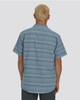 Billabong Men's All Day Stripe Short Sleeve Button Down Shirt
