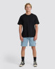 Billabong Men's Crossfire Elastic Wave Washed Hybrid Short