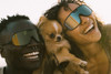 Ombraz Refugio Armless Sunglasses Tortoise w/Brown with Bronze Mirror
