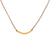 Bronwen Tiny Charm Necklace- Sunrise Gold