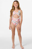 O'Neill Girl's Camellia Floral Twisted One Piece Swimsuit