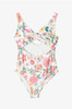 O'Neill Girl's Camellia Floral Twisted One Piece Swimsuit
