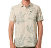 O'Neill Men's Trvlr Perforated Printed Standard Short Sleeve Woven Shirt