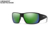 Smith Guide's Choice Sunglasses-Mat Blk/ChromaPop Glass Polarized Green Mirror