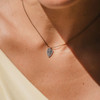 Bronwen Tiny Charm Necklace- Fern