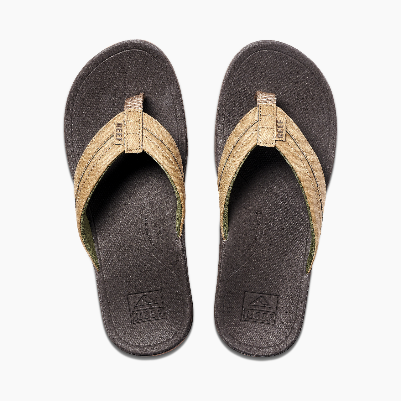 Reef Men S Ortho Bounce Coast Flip Flop High Mountain New Releases
