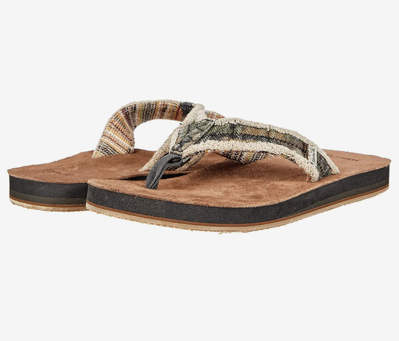 Sanuk Men's Fraid Not Soft Top Sandals - High Mountain Sports