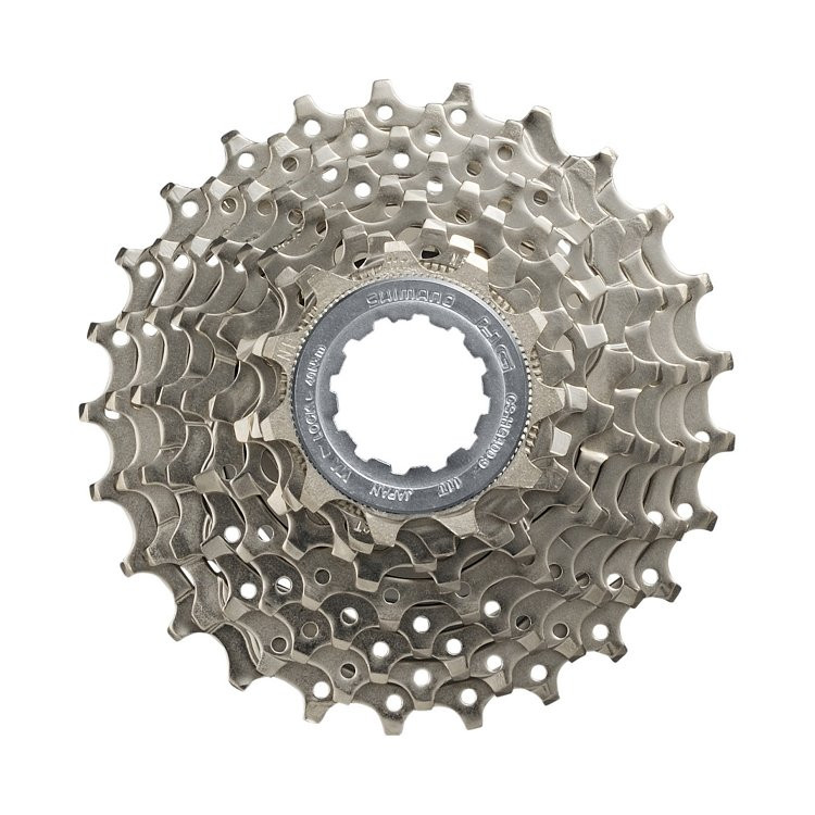 Shimano Alivio CS-HG400 9-Speed Cassette-Silver High Mountain Sports