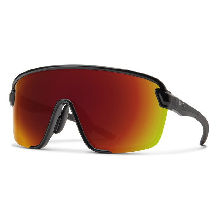 Smith Bobcat Sunglasses - Black/Chromo Pop Red Mirror - High