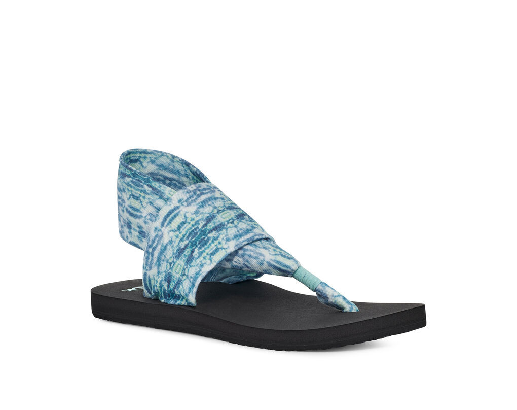Sanuk Women's Sling Soft Top Kaleidoscope Sandals High Mountain