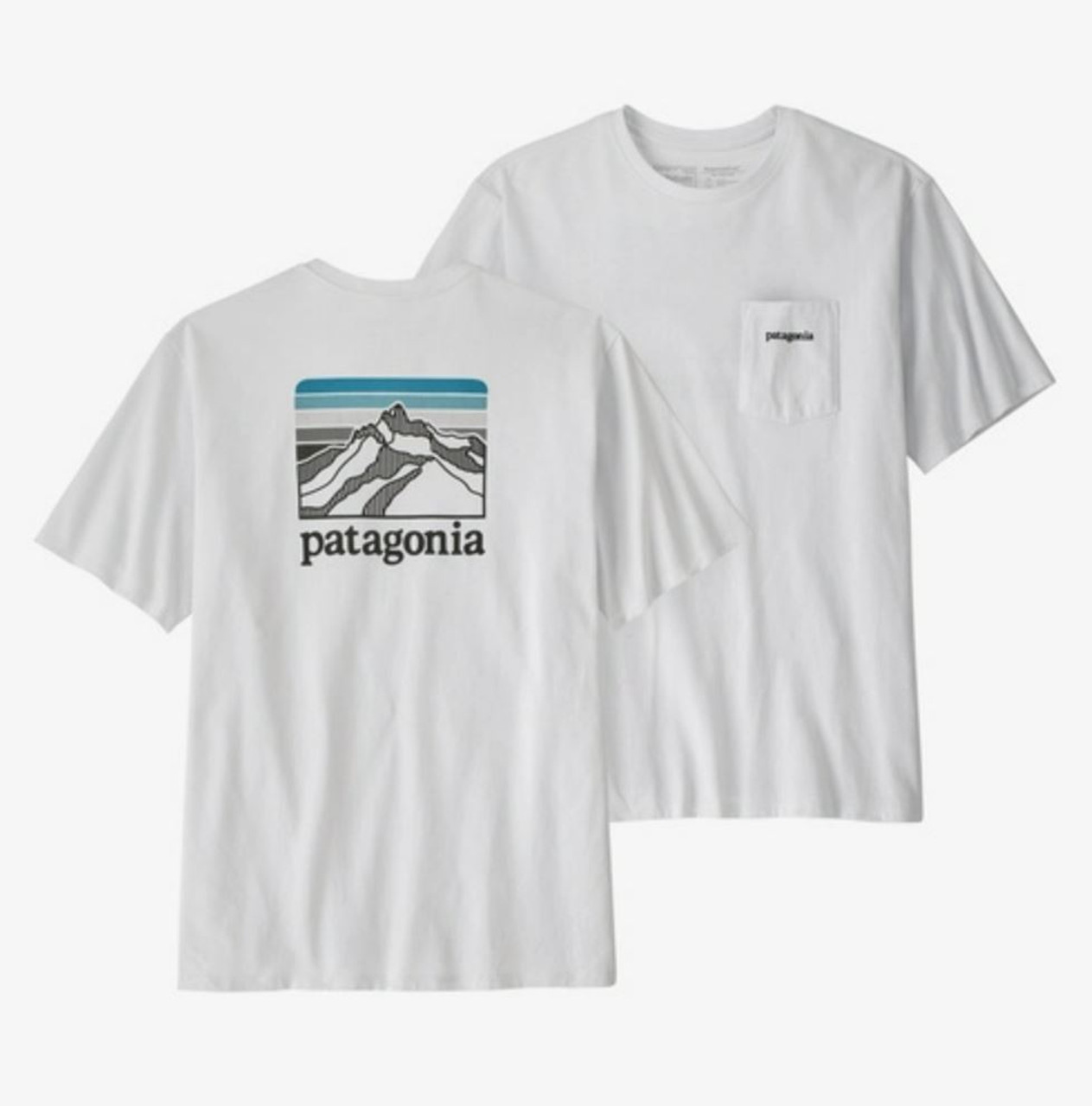 Patagonia Men's Line Logo Ridge Pocket Responsibili-Tee - High Mountain  Sports