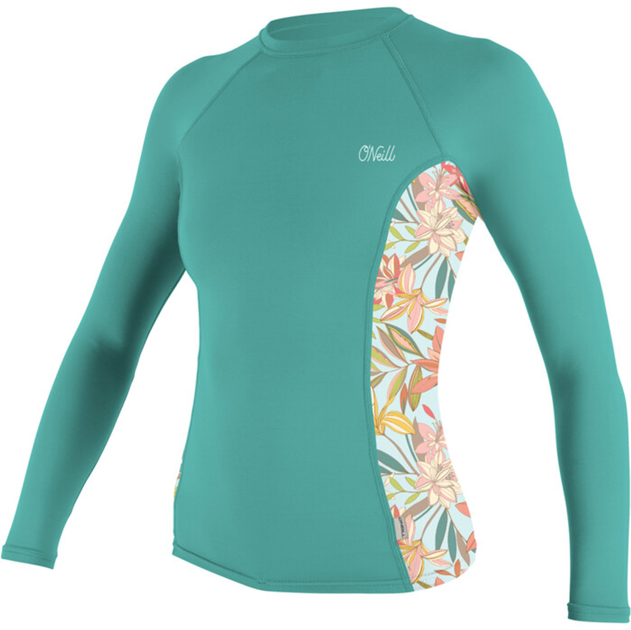ラッシュガード DIAGONAL : 24SS / SHIRRING RASHGUARD SET (2COLORS) Naomi women's long-sleeve rash guard