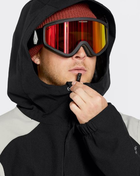 Volcom フード付きジャケット メンズ Volcom Men's Brighton Full Zip Jacket - High Mountain Sports