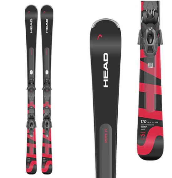 ​【良品】HEAD Shape V5 170cm + PR11 GW Head Shape e.V5 Performance Ski w/ PR 11 GW Binding - High