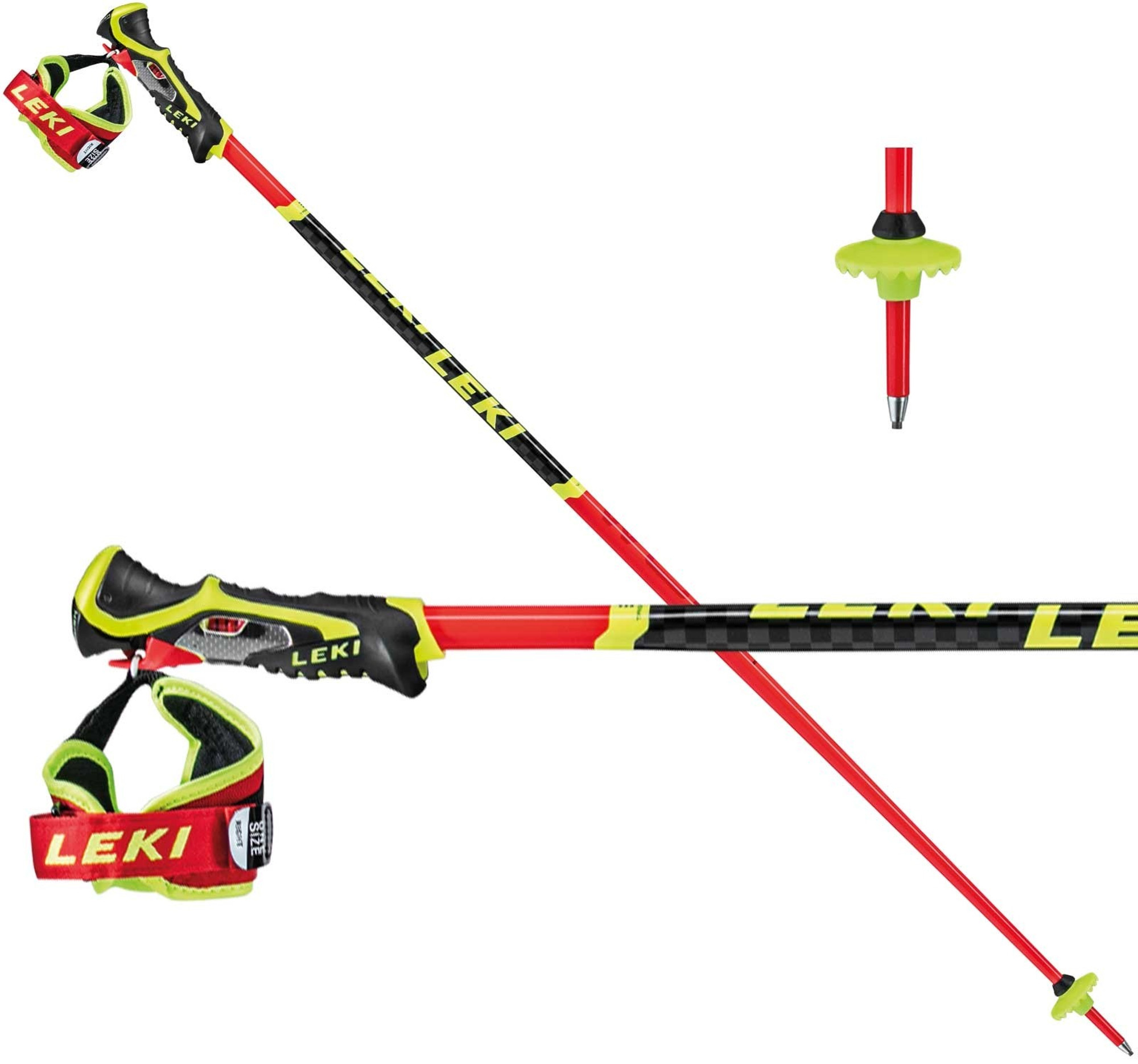 Leki Worldcup Racing TBS SL 3D Ski Poles - High Mountain Sports