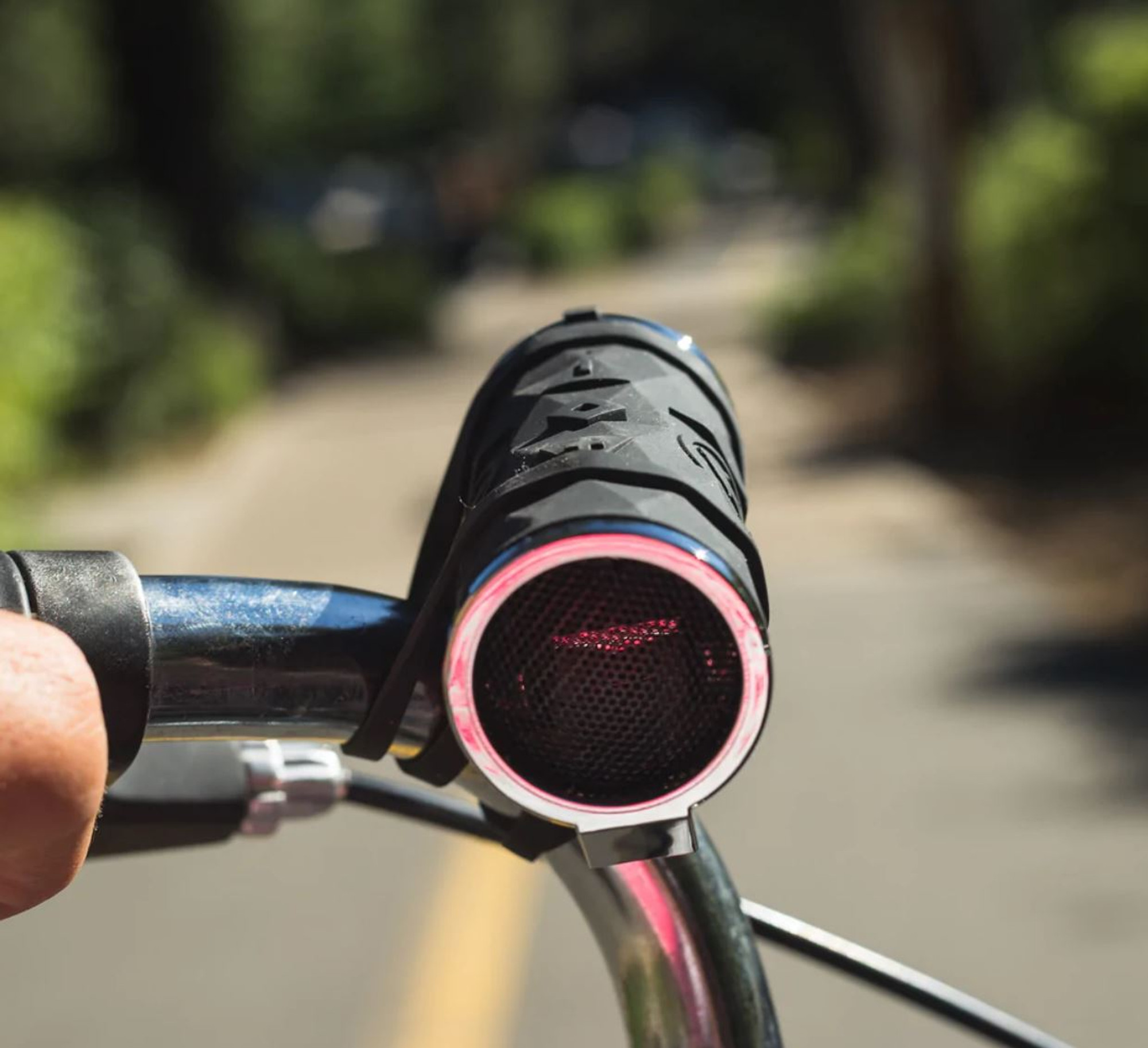 bicycle handlebar bluetooth speaker