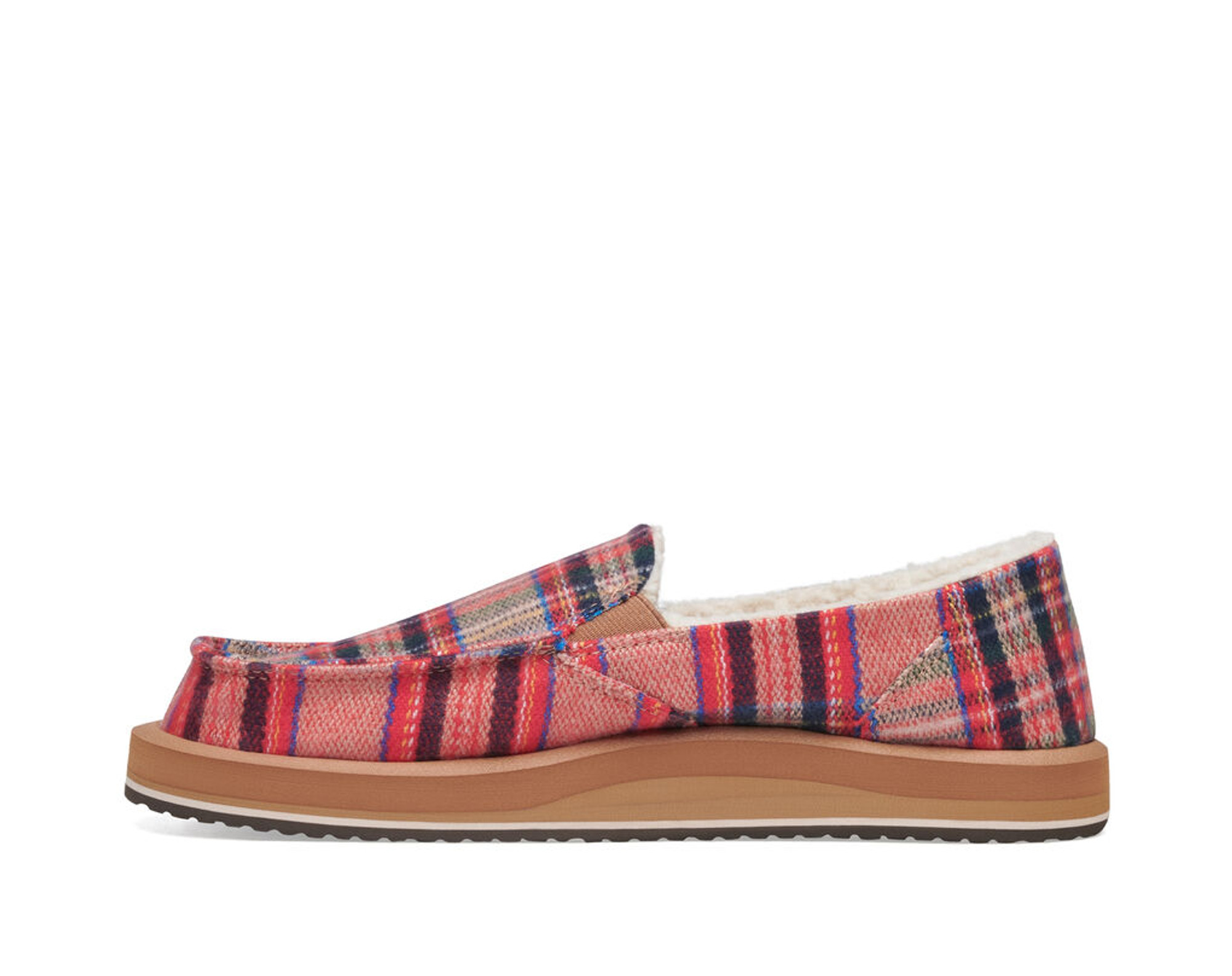 Sanuk Women's Donna ST Plaid Chill Sidewalk Surfer - High Mountain Sports