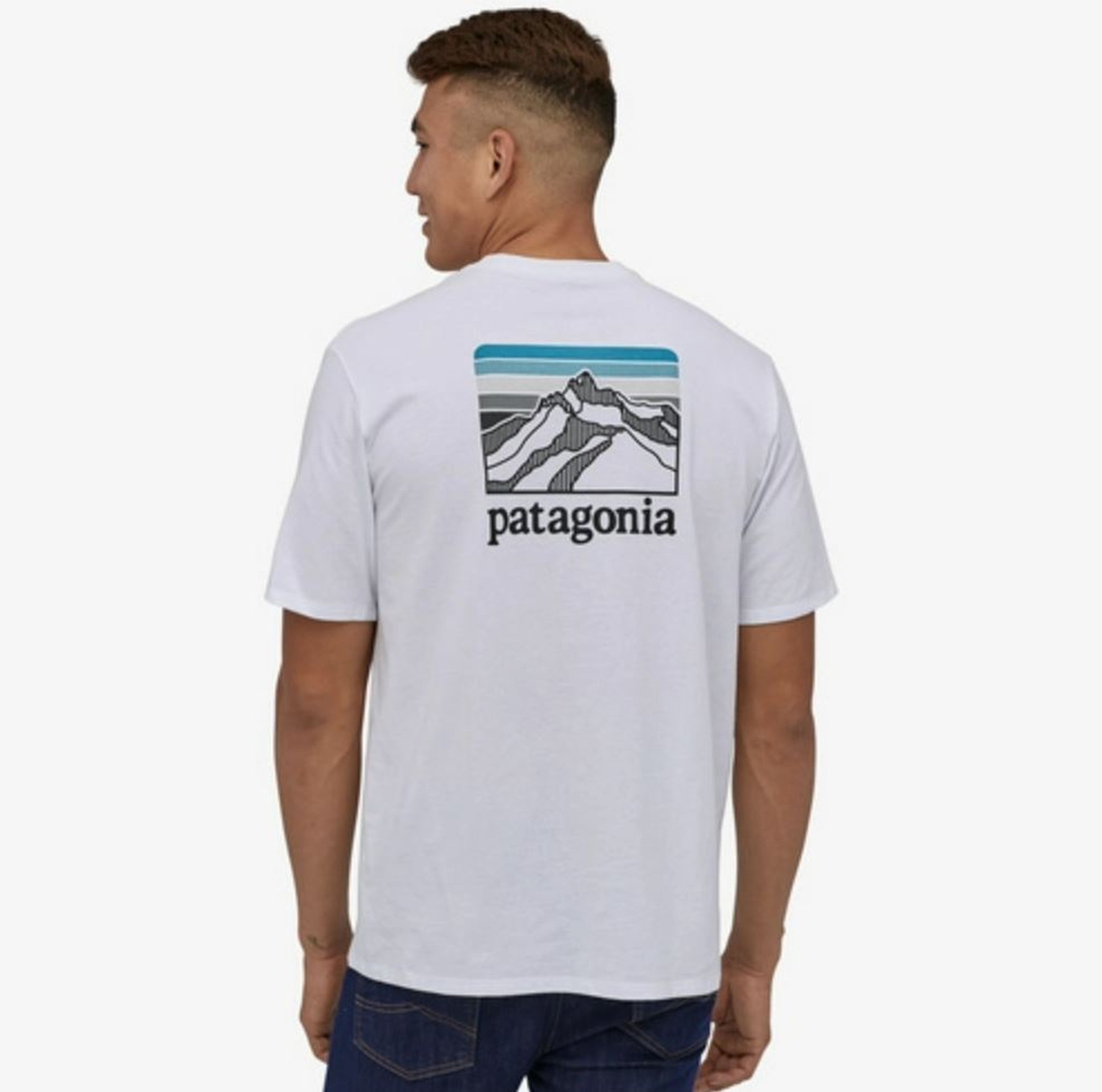 Patagonia Men's Line Logo Ridge Pocket Responsibili-Tee