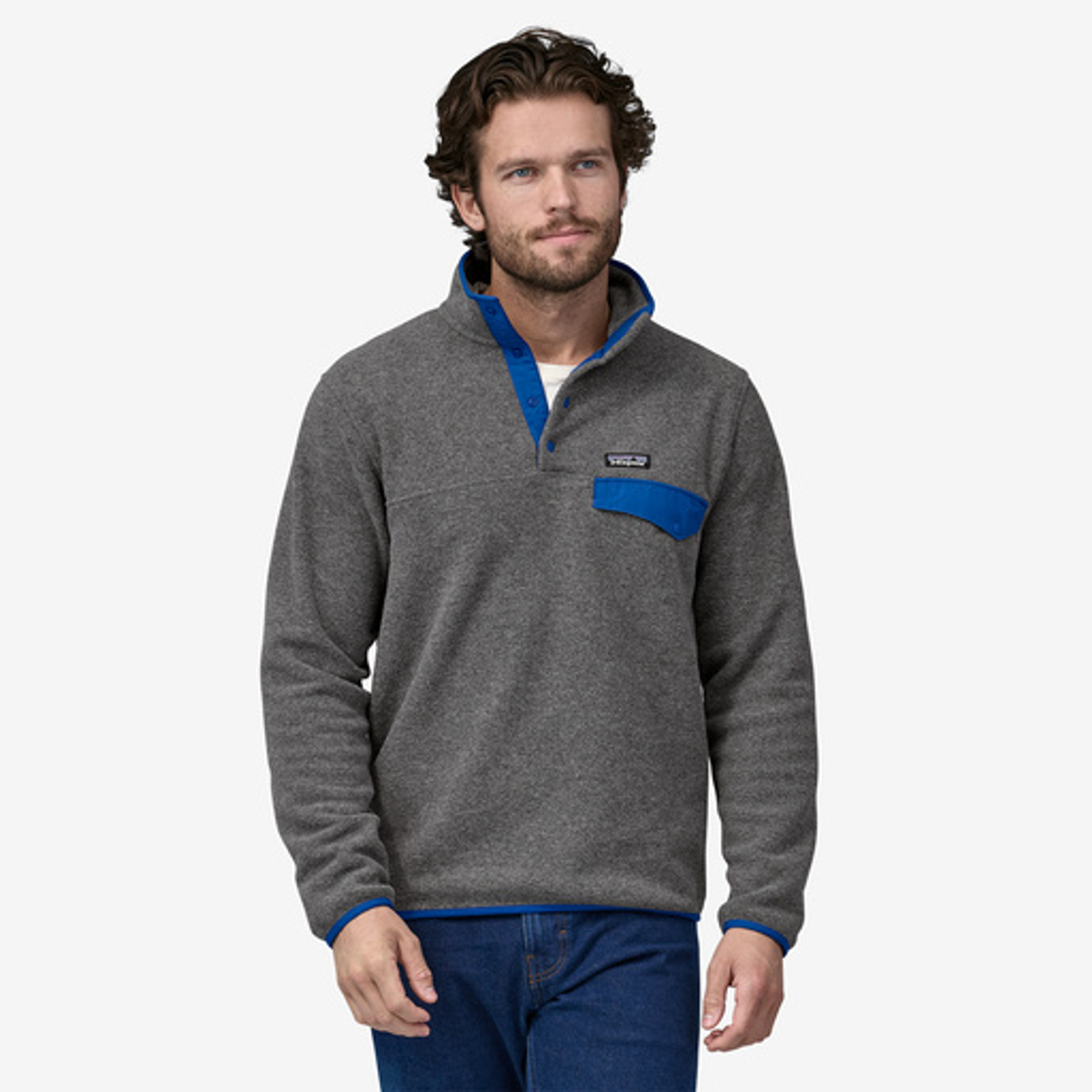 Patagonia Men's Lightweight Synchilla Fleece Snap-T Pullover Fall