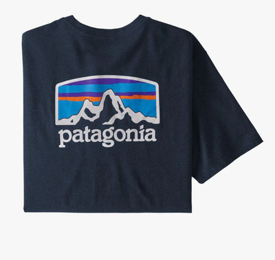 Patagonia Men's Line Logo Ridge Pocket Responsibili-Tee - High