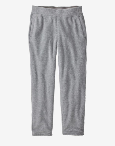 Patagonia Ahnya Fleece Pants In Salt Grey