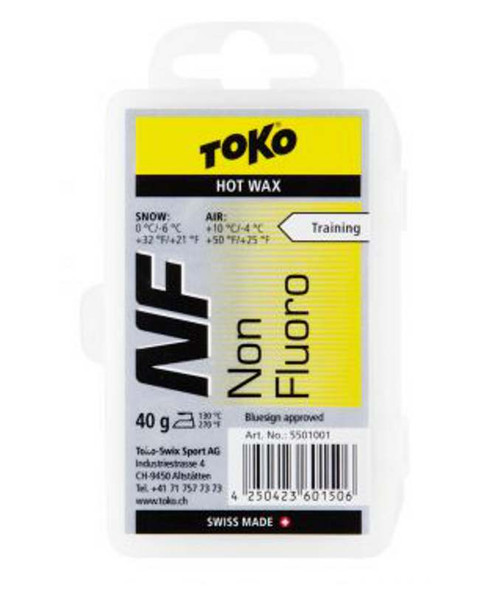 Toko Non Fluoro Hot Wax Yellow 40g