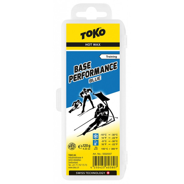 Toko Non Fluoro Hot Wax Yellow 40g - High Mountain Sports