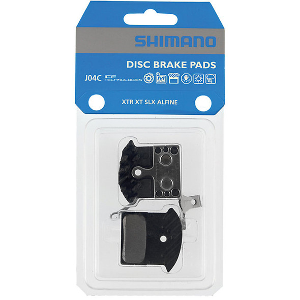 Shimano J04C Metal Disc Brake Pad w/ Spring