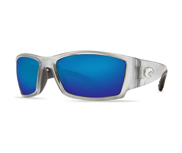 Silver w/ Blue Mirror Lens