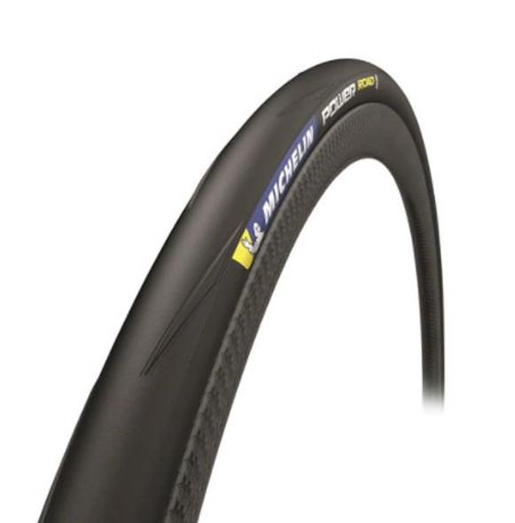 Michelin Power Road TS TLR Tire 700 x 32 Clincher, Folding, Black