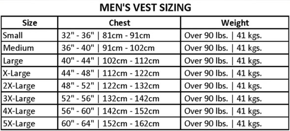 Hyperlite Men's Indy Big & Tall Neoprene CGA Vest 