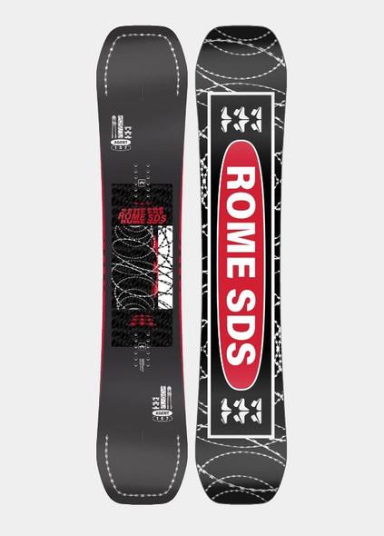 Rome Men's Agent Snowboard 2024