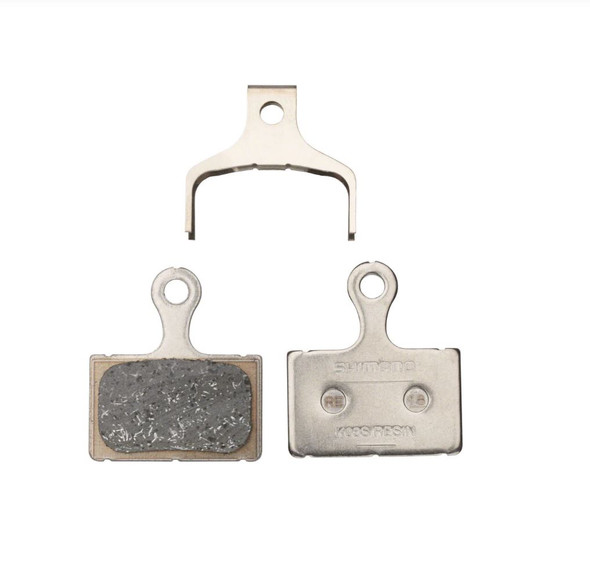 Shimano K05S-RX Disc Brake Pad w/Spring  Resin Compound, Stainless Steel Back