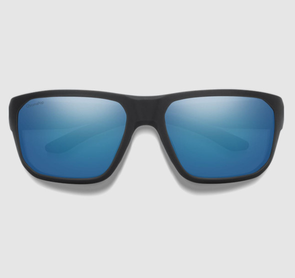 Matte Black/ChromaPop Polarized Blue Mirror