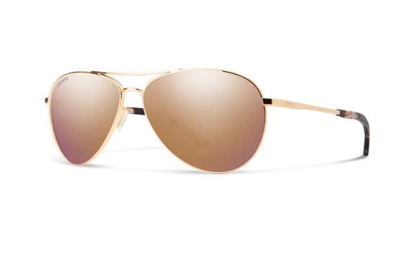 Smith Langley 2 Sunglasses - Rose Gold / ChromaPop Polarized Rose Gold Mirror