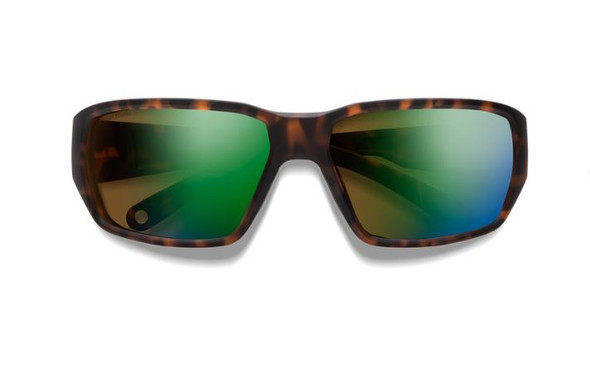 Matte Tortoise/ChromoPop Glass Polarized Green Mirror