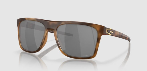 Oakley Leffingwell Sunglasses -Matte Brown Tortoise w/ Prizm Black Polar