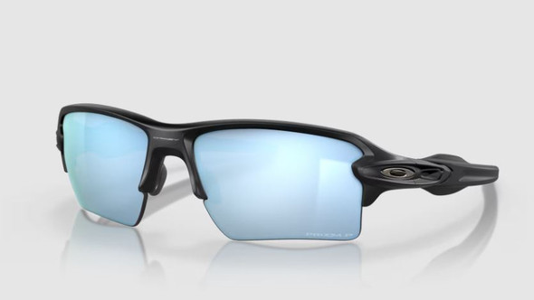 Oakley Flak 2.0 XL Sunglasses- Matte Black w/PRIZM Deep Water Polarized