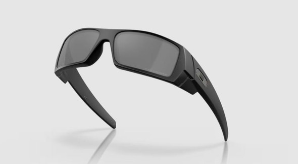 Oakley Gas Can Sunglasses-  Matte Black/Black Iridium Polarized